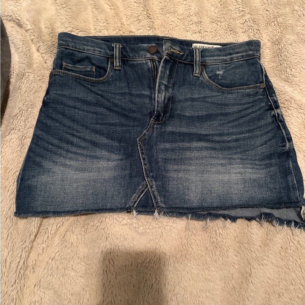Denim Mini Skirt